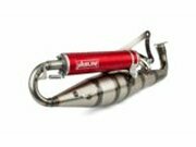 Auspuff Yasuni C16 Minarelli liegend rot