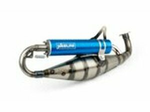 Auspuff Yasuni C21 Minarelli liegend Blau