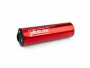 Endschalldmpfer Yasuni Schaltmoped Rot (Ausgang rechts)