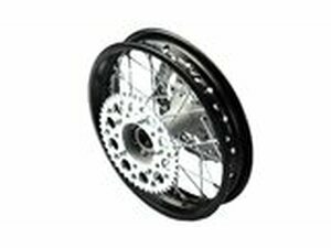 Hinterrad 12 m. Bremsscheibe + Kettenrad 5 Lcher YCF Pit...