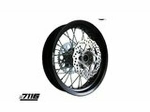 Hinterrad Alu 3.0x14 m. Bremsscheibe + Kettenrad Flat...