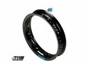 Felge Alu 14x1,85 schwarz Pit Bike / Dirt Bike