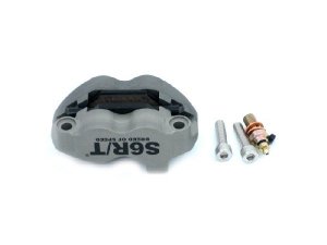 Bremszange Stage6 R/T 4-Kolben geschmiedet radial silber...