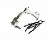 Rahmen komplett wei� f�r Schwinge  bras cantilever Pit...