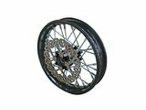Vorderrad - CNC Nabe schwarz m. Bremsscheibe Pit Bike YCF50A