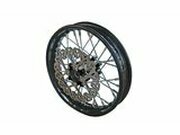Vorderrad - CNC Nabe schwarz m. Bremsscheibe Pit Bike YCF50A