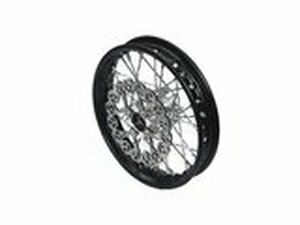 Vorderrad - CNC Nabe silber m. Bremsscheibe Pit Bike YCF50A