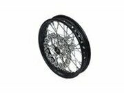 Vorderrad - CNC Nabe silber m. Bremsscheibe Pit Bike YCF50A