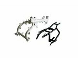 Rahmen komplett wei fr Schwinge mono Pit Bike YCF 50cc...