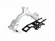 Rahmen komplett wei fr Schwinge mono Pit Bike YCF Start...