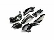 Plastik Kit schwarz Pit Bike YCF Pilot ab 2018 / Factory...