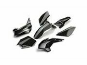 Plastik Kit schwarz Pit Bike YCF Start 88 / 125 ab 2020