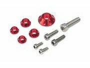 Schraubenkit Verkleidung / Tank (2xM5 2xM6 1xM8) rot