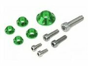 Schraubenkit Verkleidung / Tank (2xM5 2xM6 1xM8) grn