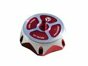 Tankdeckel CNC YCF Pit Bike / Dirt Bike rot