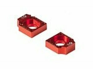 Kettenspanner Alu CNC Aluschwinge d.15mm orange YCF Pit Bike