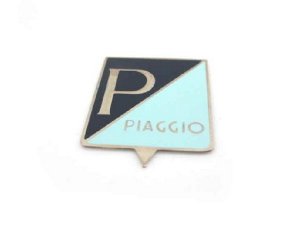 Emblem Beinschild 24x32mm emailliert zum kleben PIAGGIO Vespa V50