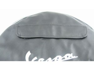 Ersatzradhlle schwarz 10 Zoll Vespa