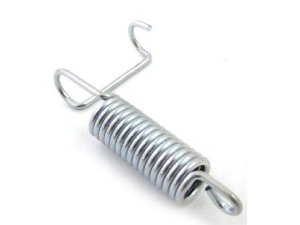 Federn Hauptständer L=102mm Ø19mm verzinkt (2 Stück)...