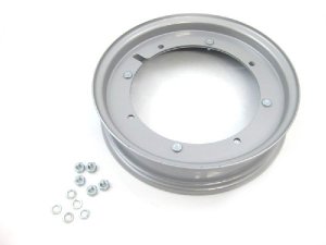 Felge 9 auf 10 Umrüstfelge 2.10-10 offen silber Vespa V50
