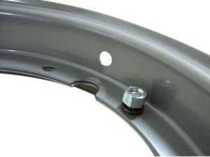 Felge standard grau 2.10-10 (Ital.) Vespa PV, V50, PK, PX, Sprint