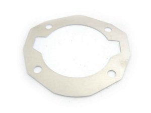 Fudichtung Alu 1,0mm 2-Kanal Vespa VNA, VNB, VBA, VBB