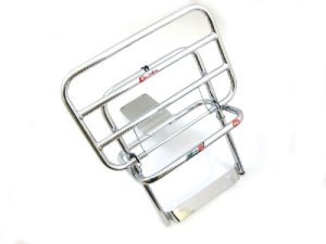 Gepäckträger hinten chrom klappbar Faco Vespa PX, Sprint