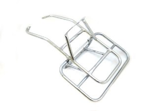 Gepcktrger hinten, CUPPINI chrom, Gepckauflage: 25x38cm, klappbar Vespa 125 VNB4-6, GT, GTR, TS, Super, 150 VBB2, GL, Sprint, V, 160 GS 2, 180 SS, Rally 