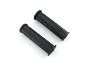 Griffe 24mm schwarz ohne Logo (Paar) (ital.) Vespa