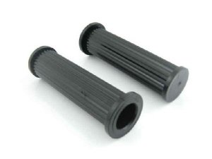 Griffe 24mm schwarz ohne Logo (Paar) (ital.) Vespa