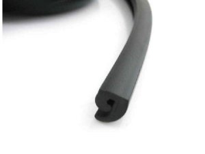 Gummi Seitenhaube dnn schwarz (paar) (ital.) Vespa -61