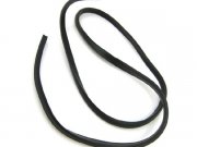 Gummi Seitenhaube schwarz (Meterware) 1m Vespa PX