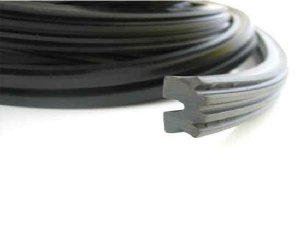 Gummi Trittleisten schwarz (kit) (ital.) Vespa 125, 150, VNA-VBB