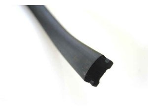 Gummi Trittleisten schwarz (kit) (ital.) Vespa PX, PK