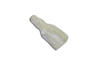 Gummihlle fr Kabelschuh 6,3mm transparent