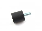 Gummi-Metall Puffer Gummipuffer M6 20x20