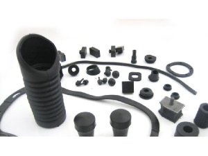 Gummiteilekit gro schwarz Vespa PX