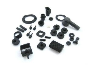 Gummiteilekit klein schwarz Vespa PX 80-200