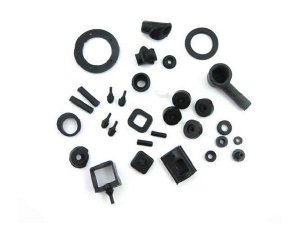 Gummiteilekit klein schwarz Vespa PX 80-200