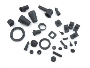 Gummiteilekit klein schwarz Vespa PX 80-200