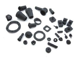 Gummiteilekit klein schwarz Vespa PX 80-200