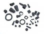 Gummiteilekit klein schwarz Vespa PX 80-200