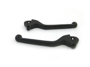Hebel Sport Sporthebel schwarz L=145mm (paar) Vespa V50, PV, PK, VNA-VBC, Sprint, PX