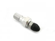Hohlschraube M10x1,0 ABM  mit Entlfternippel silber...