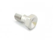 Hohlschraube M10x1,0 ABM silber eloxiert hydraulische...