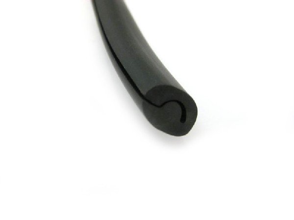 Kantenschutz gummi schwarz Meterware Vespa - V6012868 - worb5