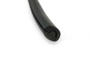 Kantenschutz gummi schwarz Meterware Vespa