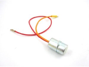 Kondensator 20x32mm mit Lasche 2 Kabel PIAGGIO Vespa PX...