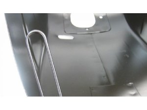 Kotflgel vorne schwarz grundiert PIAGGIO Vespa PX My, 2011