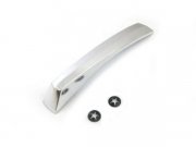 Kotflgelnippel eckig Lochabstand: 90mm, Aluminium, matt...